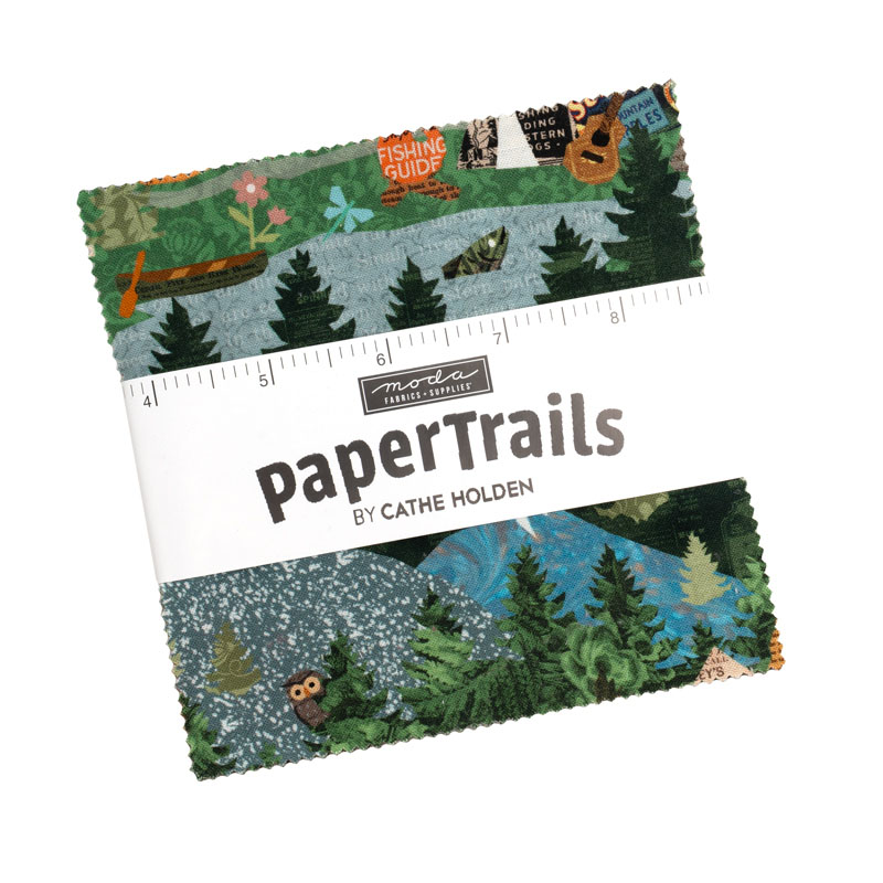 Paper Trails Charm Packs By Moda - Packs Of 12