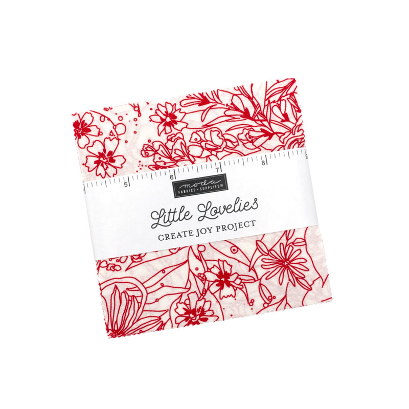 Little Lovelies Charm Packs By Moda - Packs Of 12
