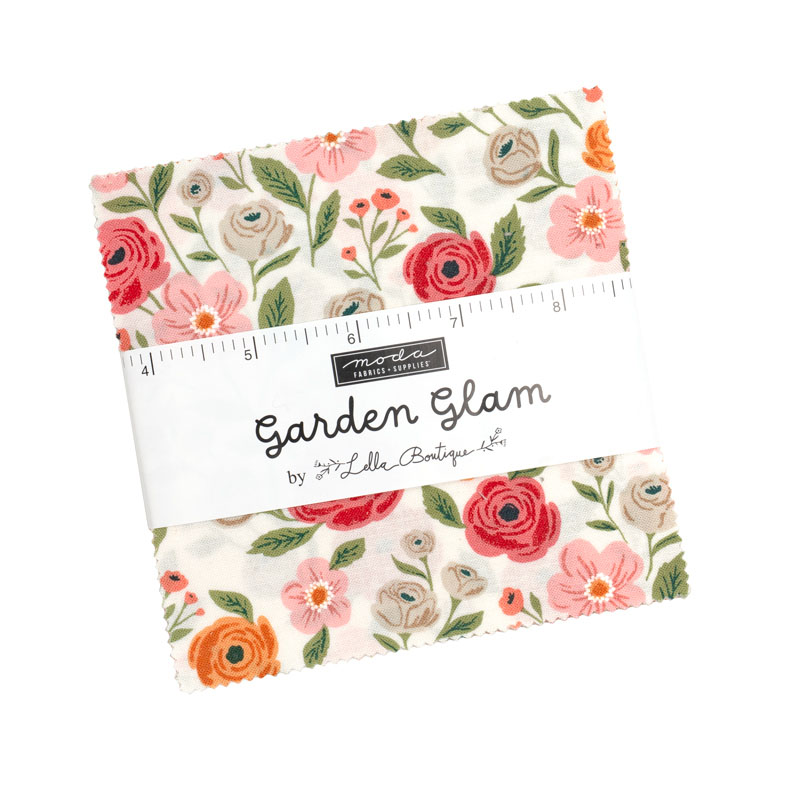 Garden Glam Charm Packs By Moda - Packs Of 12