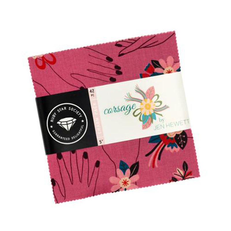 Corsage Charm Packs By Moda - Packs Of 12