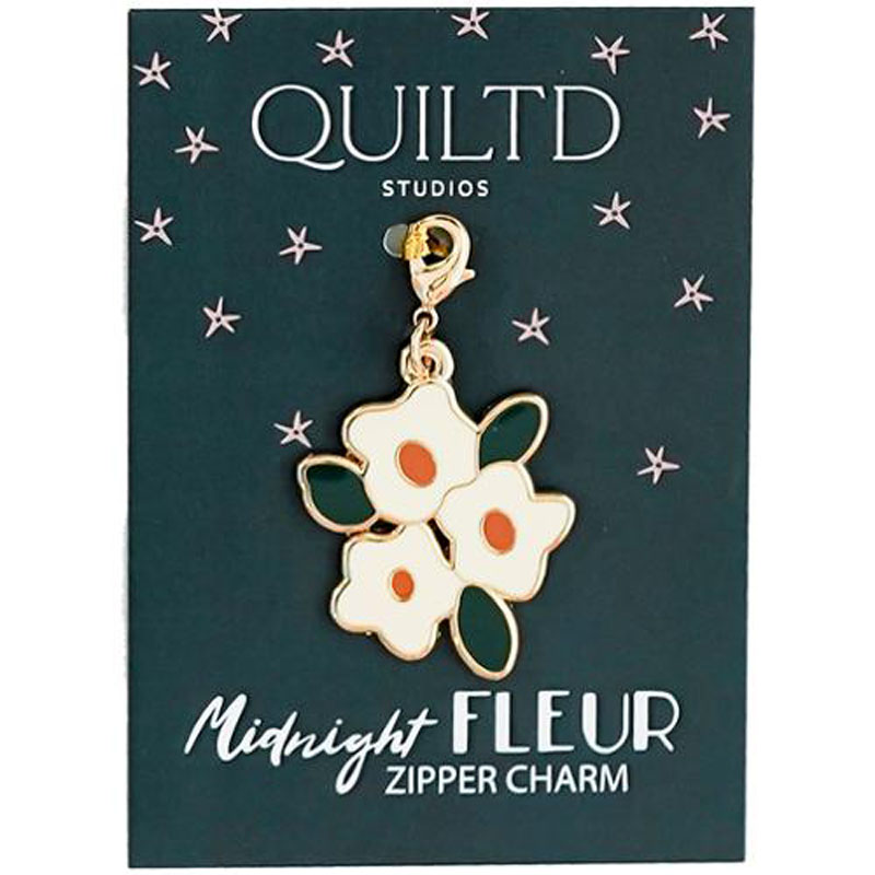 Zipper Pull Light Floral By Quiltd Studios For Moda - Multiple Of 3
