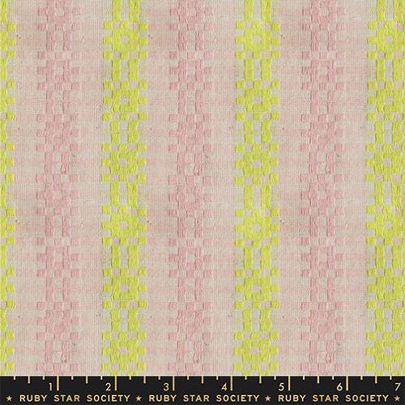 Lofi Loom Wovens By Rashida Coleman-Hale Of Ruby Star Society For Moda - Soft Pink
