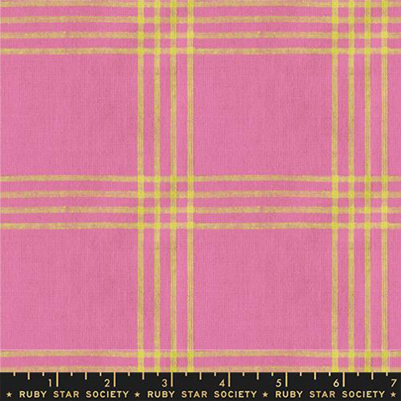 Lofi Loom Wovens By Rashida Coleman-Hale Of Ruby Star Society For Moda - Vivid Pink