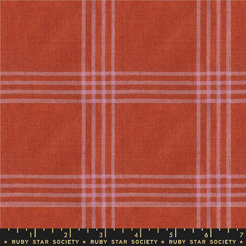 Lofi Loom Wovens By Rashida Coleman-Hale Of Ruby Star Society For Moda - Cayenne