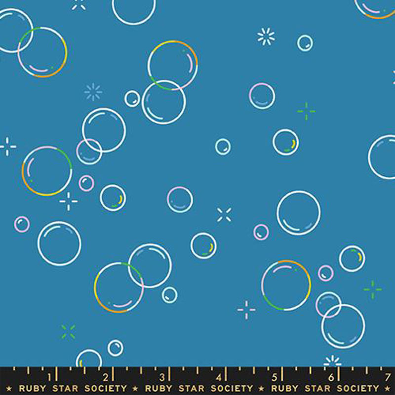 Float By Rhasida Coleman-Hale Of Ruby Star Society For Moda - Parachute Blue