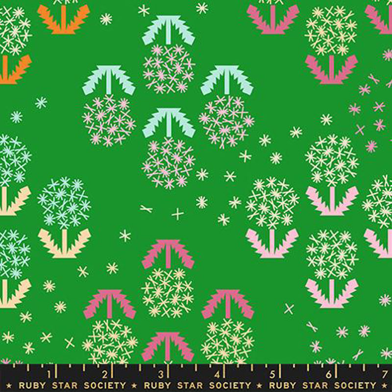 Float By Rhasida Coleman-Hale Of Ruby Star Society For Moda - Canvas - Deep Verdant
