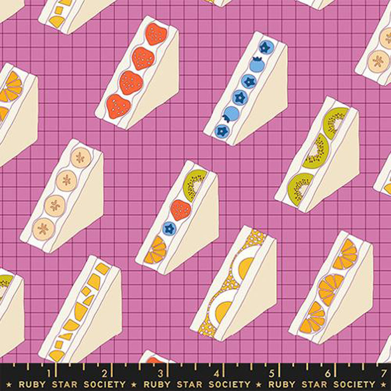 Sugar Cone 2 By Kim Kight Of Ruby Star Society For Moda - Heliotrope