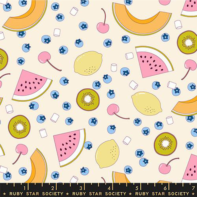Sugar Cone 2 By Kim Kight Of Ruby Star Society For Moda - Natural