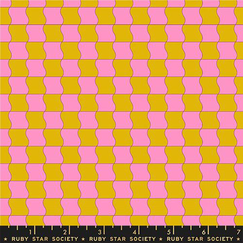 Sugar Cone 2 By Kim Kight Of Ruby Star Society For Moda - Goldenrod