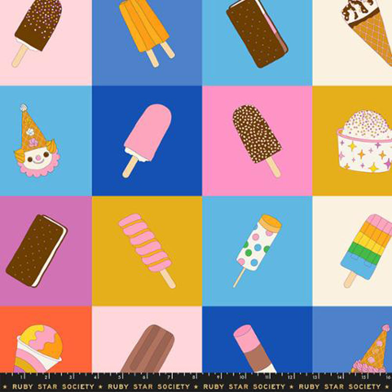 Sugar Cone 2 By Kim Kight Of Ruby Star Society For Moda - 24" X 45" Panel -  Multi