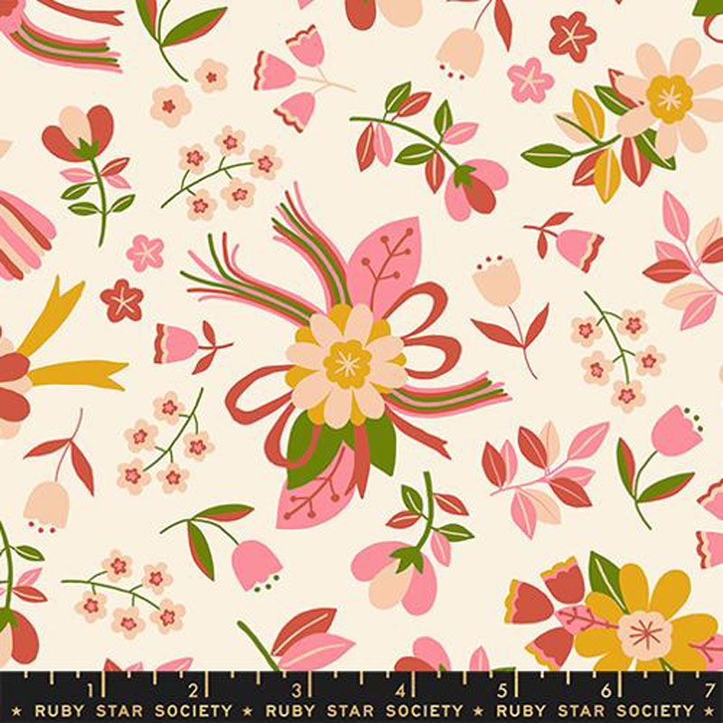 Corsage By Jen Hewett Of Ruby Star Society For Moda - Natural