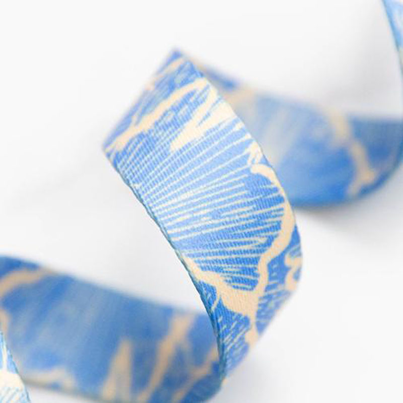 Webbing Ginko Leaves 1" Wide 22.86 Mtr By Sarah Watts For Moda