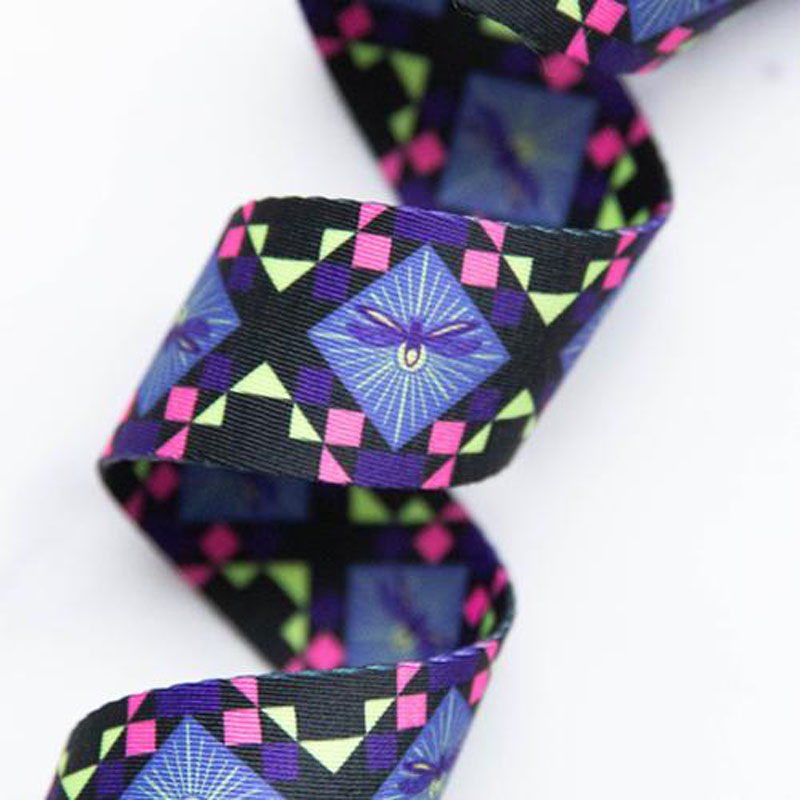 Webbing Dragonfly Pixels 1.5" Wide 22.86 Mtr By Sarah Watts For Moda
