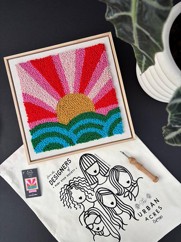 Punch Needle Rise And Shine Kit By Melody Miller For Moda