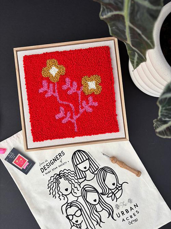 Punch Needle Blossom Kit By Rashida Coleman-Hale For Moda