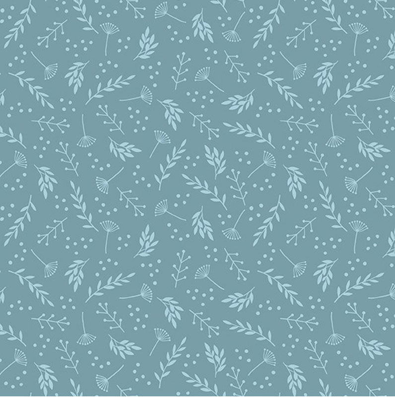 Harvest Friends By Kanvas Studio For Benartex - Light Teal Blue