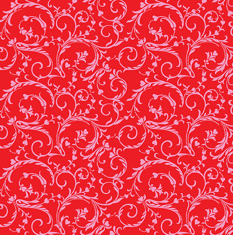 Cherished By Kanvas Studio For Benartex - Red