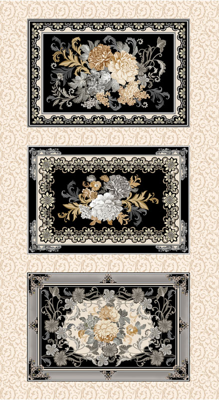Warm Embrace By Kanvas Studio For Benartex - Warm Embrace Panel Neutral