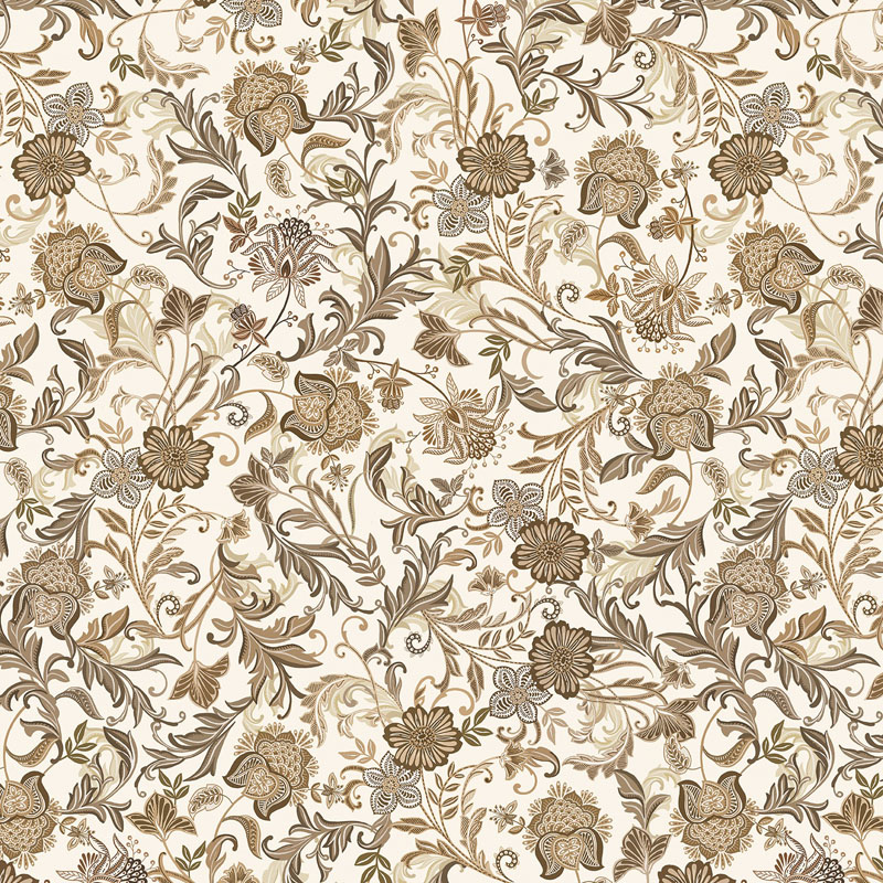 Warm Embrace By Kanvas Studio For Benartex - Opulent Garden Cream