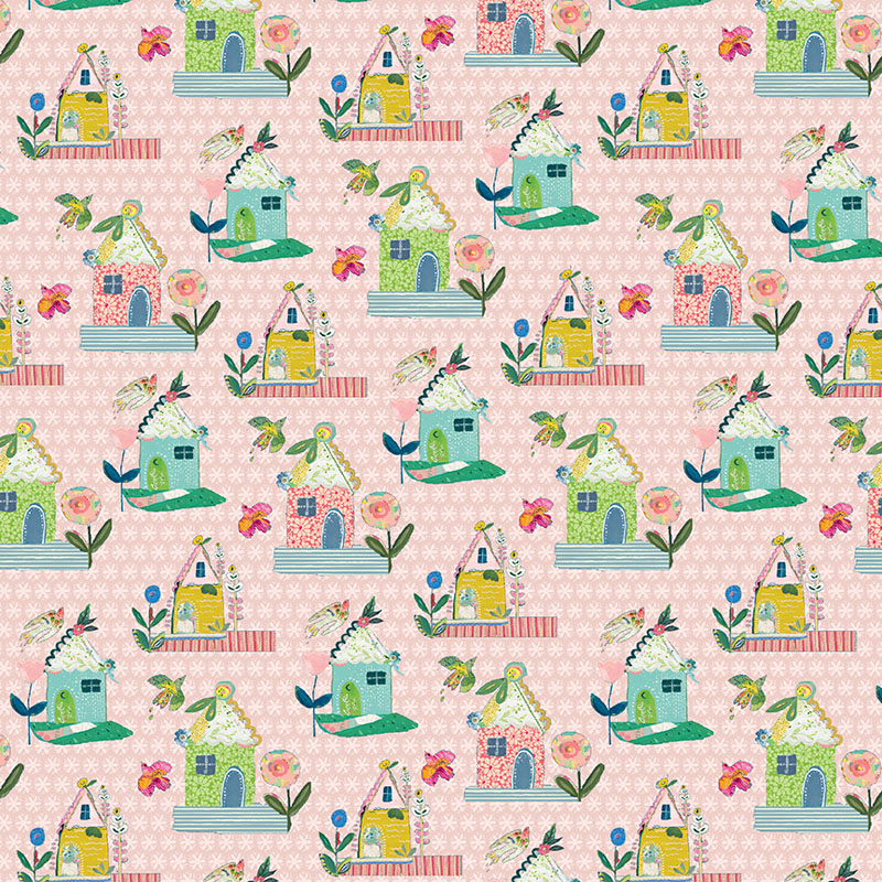 Hope By Kelly Rae Roberts For Benartex - Light Pink