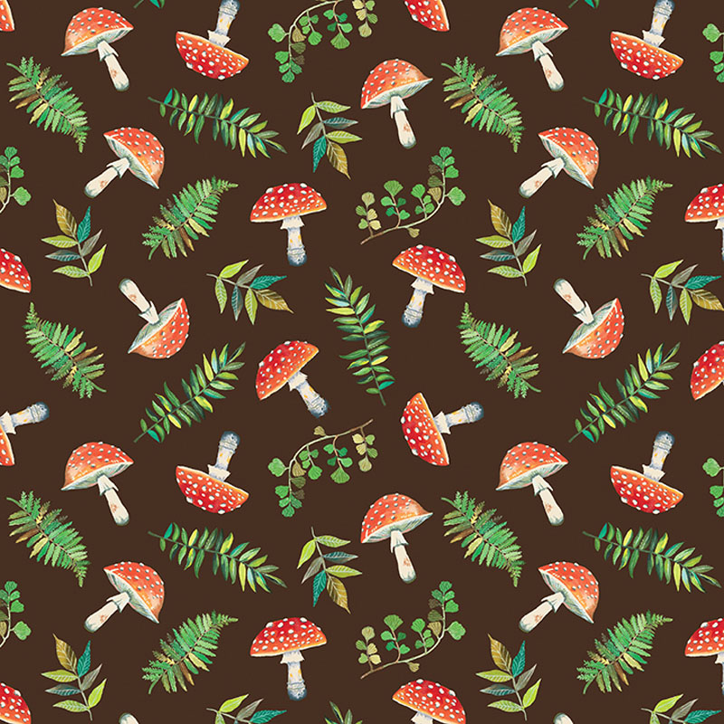 A Forest Tale By Katie Daisy For Benartex - Earth