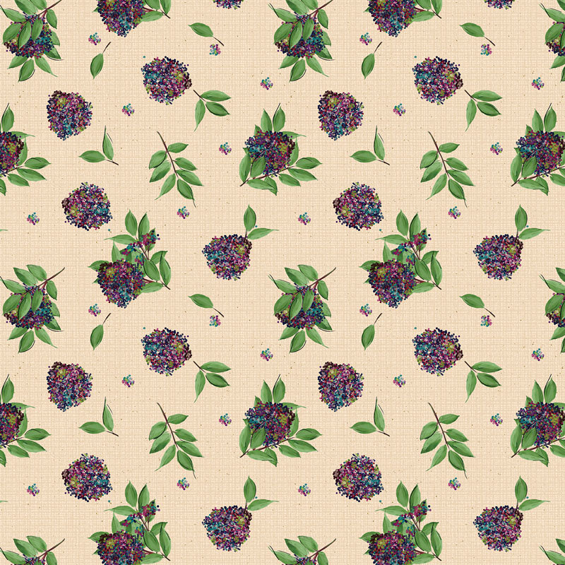 Hedgerow By Rachel Rossi For Benartex - Gathered Natural