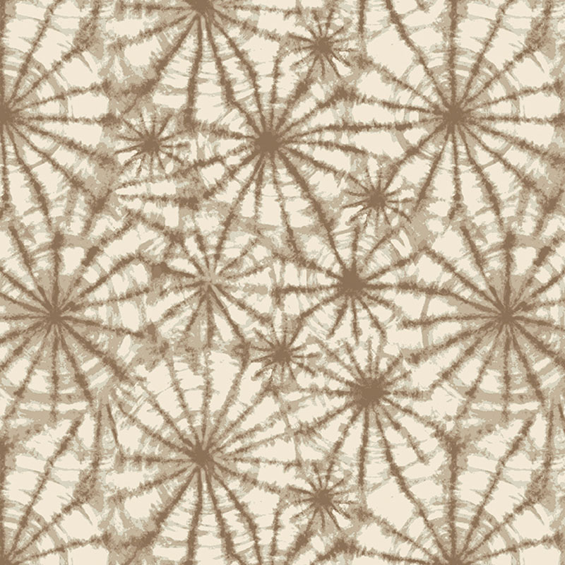 Hedgerow By Rachel Rossi For Benartex - Shibori Circles Sand