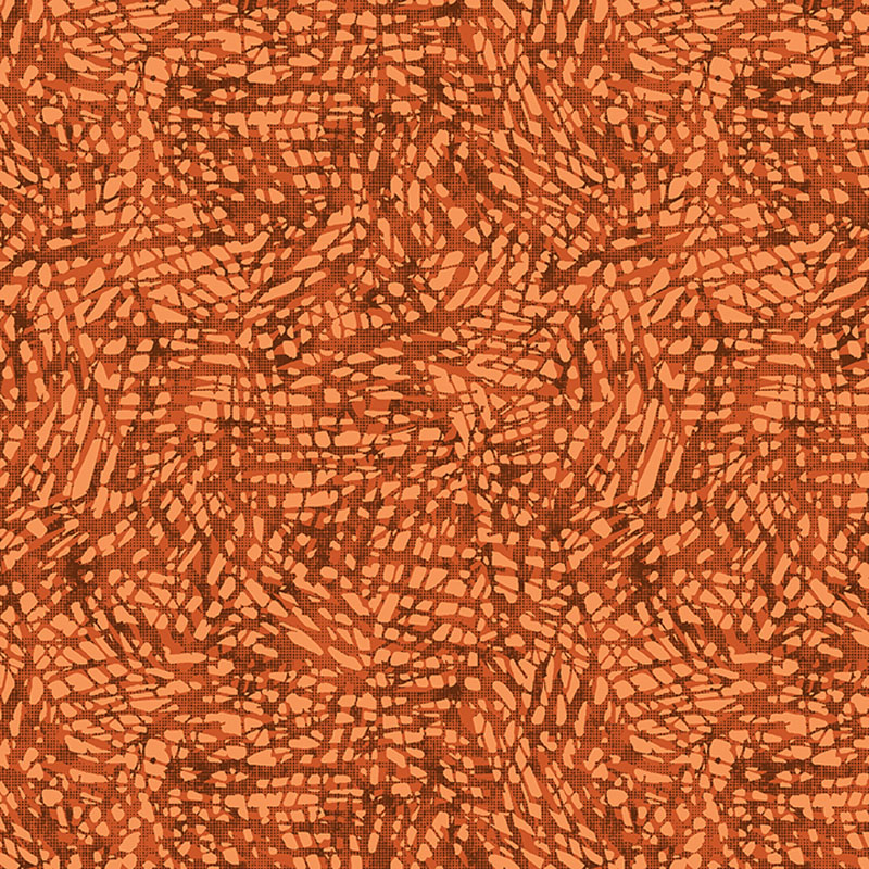 Hedgerow By Rachel Rossi For Benartex - Thicket Medium Terracotta