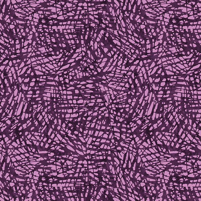 Hedgerow By Rachel Rossi For Benartex - Thicket Medium Purple