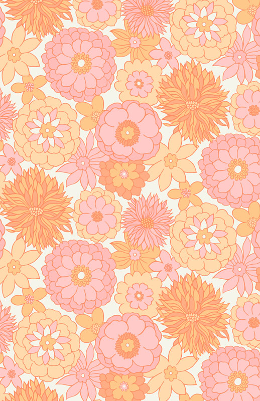 Breezy By V And Co For Moda - Digital Print - Golden-Girl
