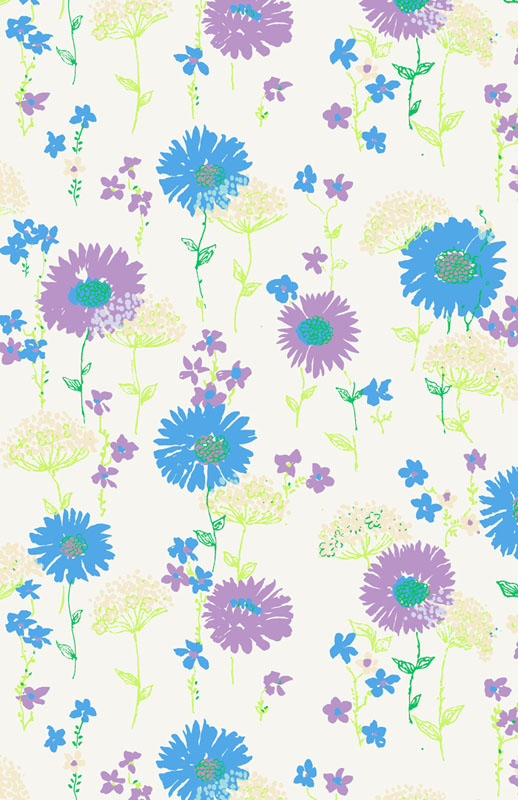 Breezy By V And Co For Moda - Digital Print - Whimsy