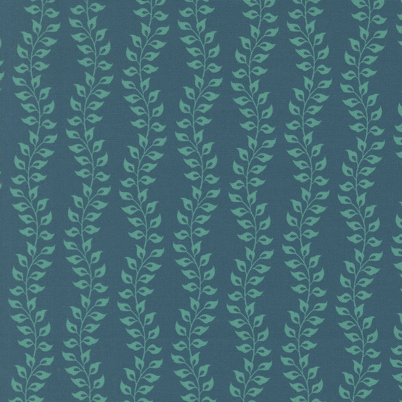 Tilbury Garden By Crystal Manning For Moda - Digital Print - Horizon Blue