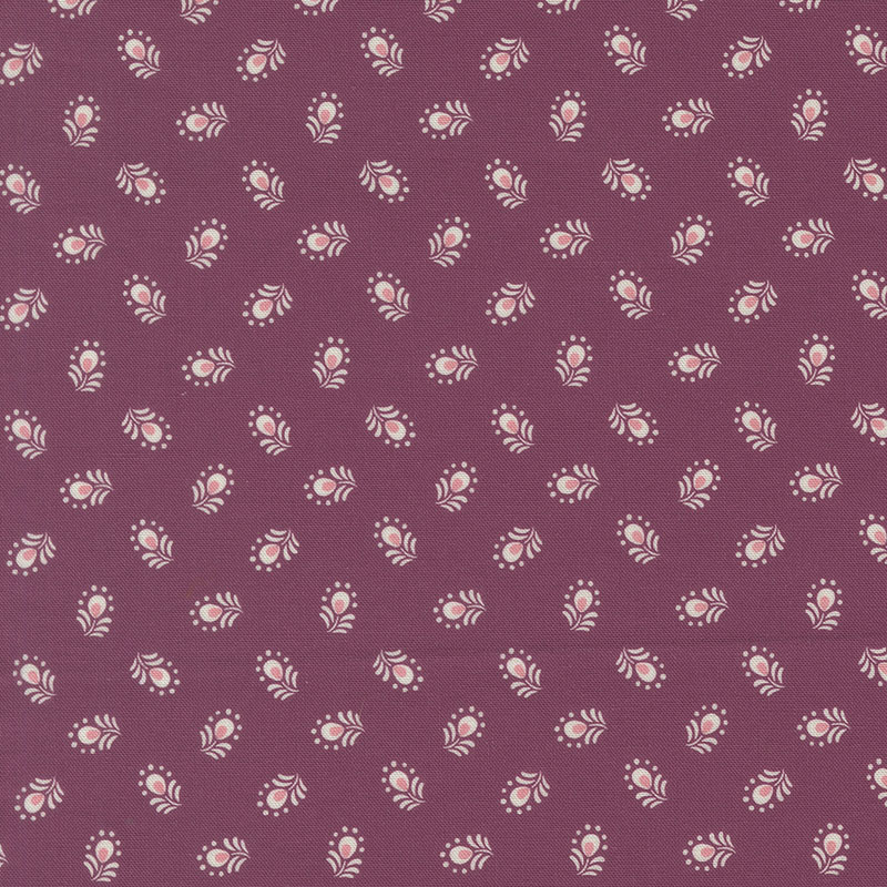 Tilbury Garden By Crystal Manning For Moda - Digital Print - Cyclamen