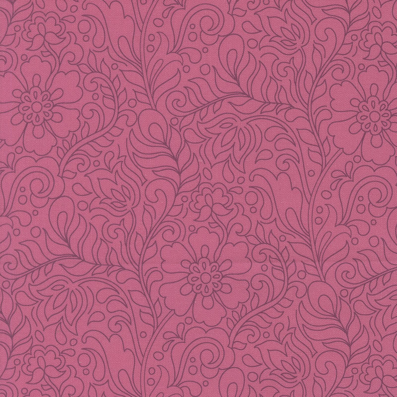 Tilbury Garden By Crystal Manning For Moda - Digital Print - Sweet Pea