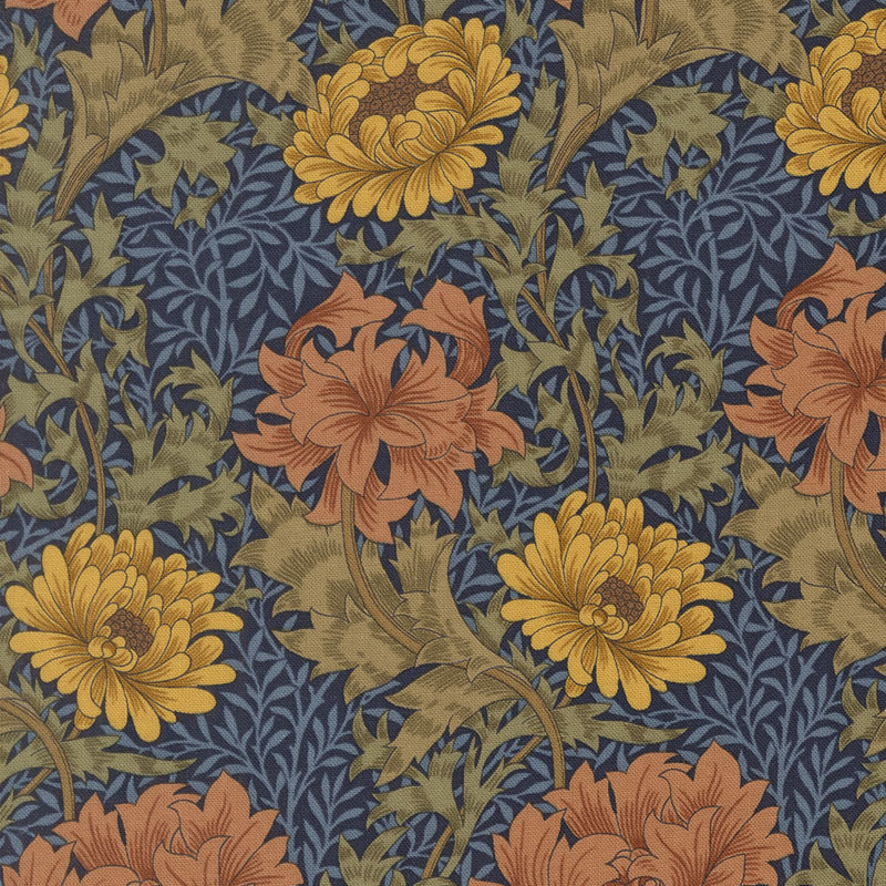 Morris Melody By Barbara Brackman For Moda - Twilight