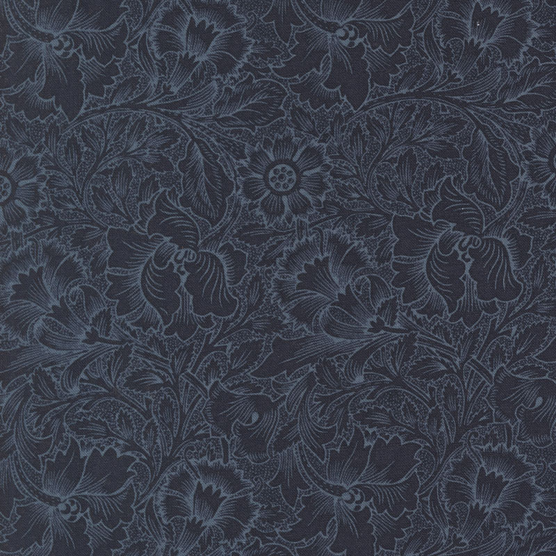 Morris Melody By Barbara Brackman For Moda - Twilight