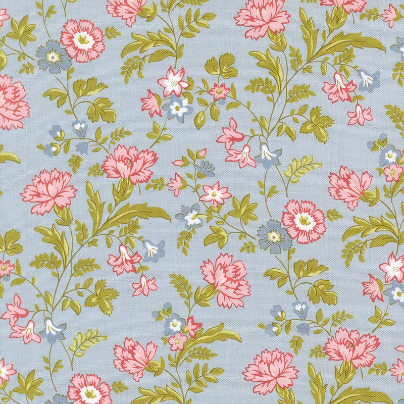 Meadowbrook By Brenda Riddle For Moda - Sky