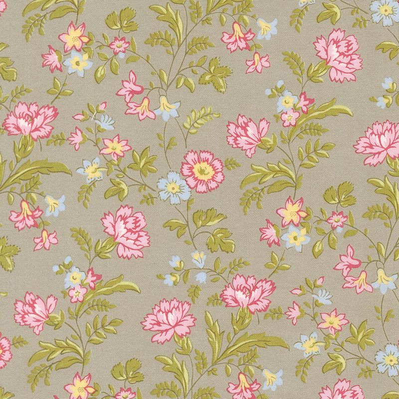 Meadowbrook By Brenda Riddle For Moda - Pebble