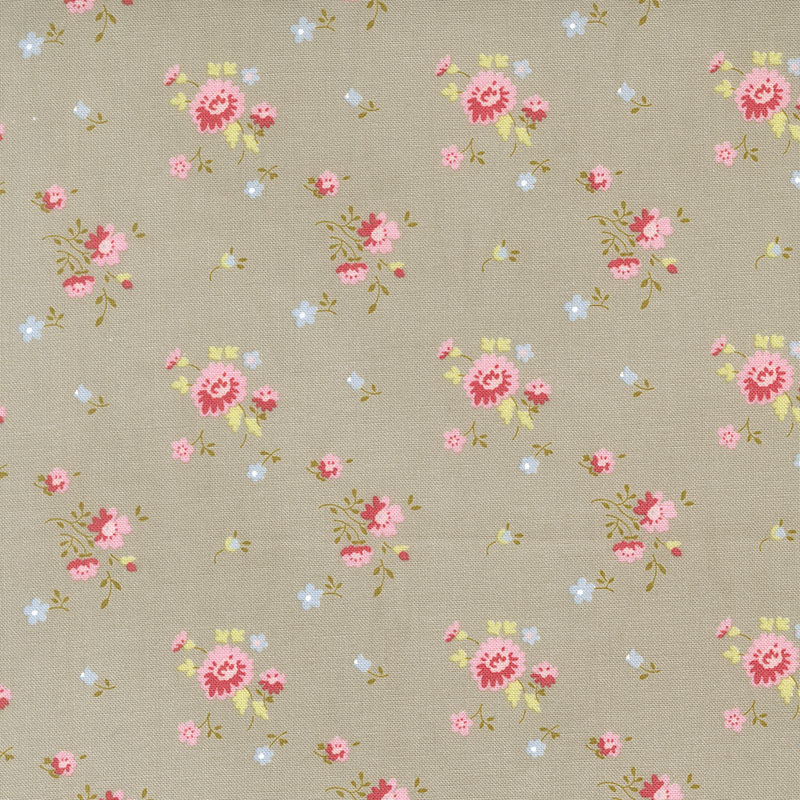 Meadowbrook By Brenda Riddle For Moda - Pebble