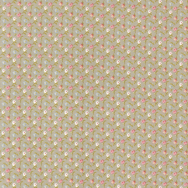 Meadowbrook By Brenda Riddle For Moda - Pebble