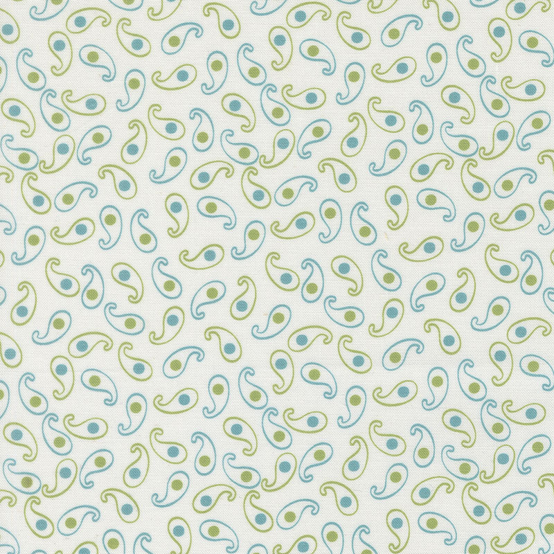 Tid Bits By Me And My Sister Designs For Moda - Digital Print - Paisley Point