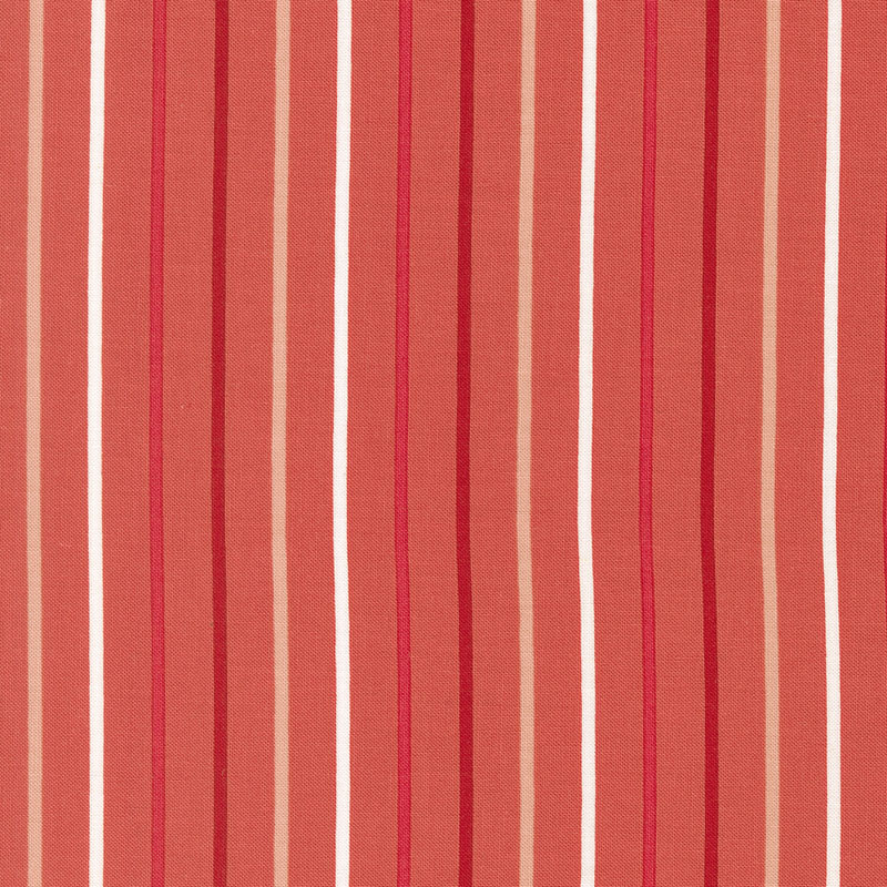Magic Stripes By Lella Boutique For Moda - Raspberry