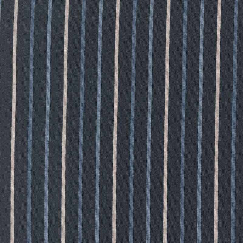 Magic Stripes By Lella Boutique For Moda - Midnight
