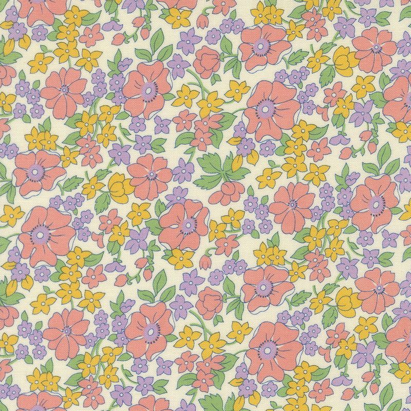 30\'s Playtime Iris\'s Garden By Linzee Mccray For Moda - Petal