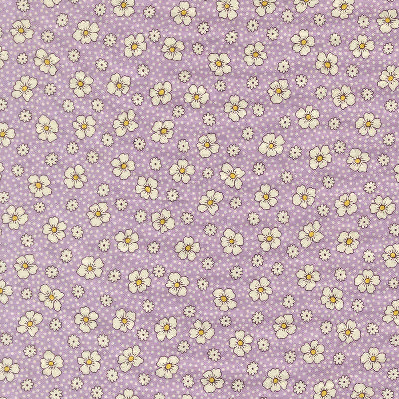 30\'s Playtime Iris\'s Garden By Linzee Mccray For Moda - Lilac