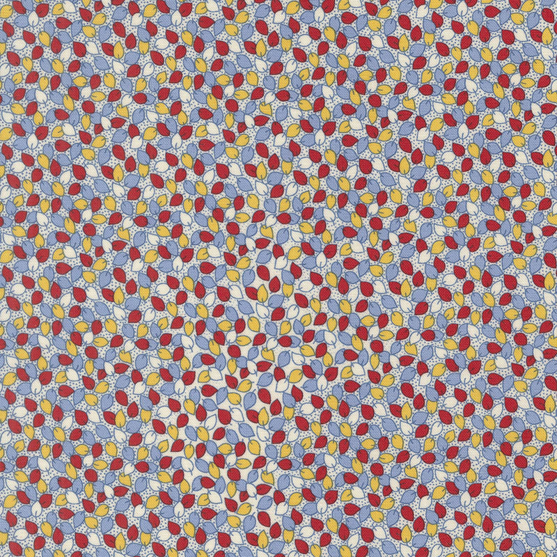 30\'s Playtime Iris\'s Garden By Linzee Mccray For Moda - Sky