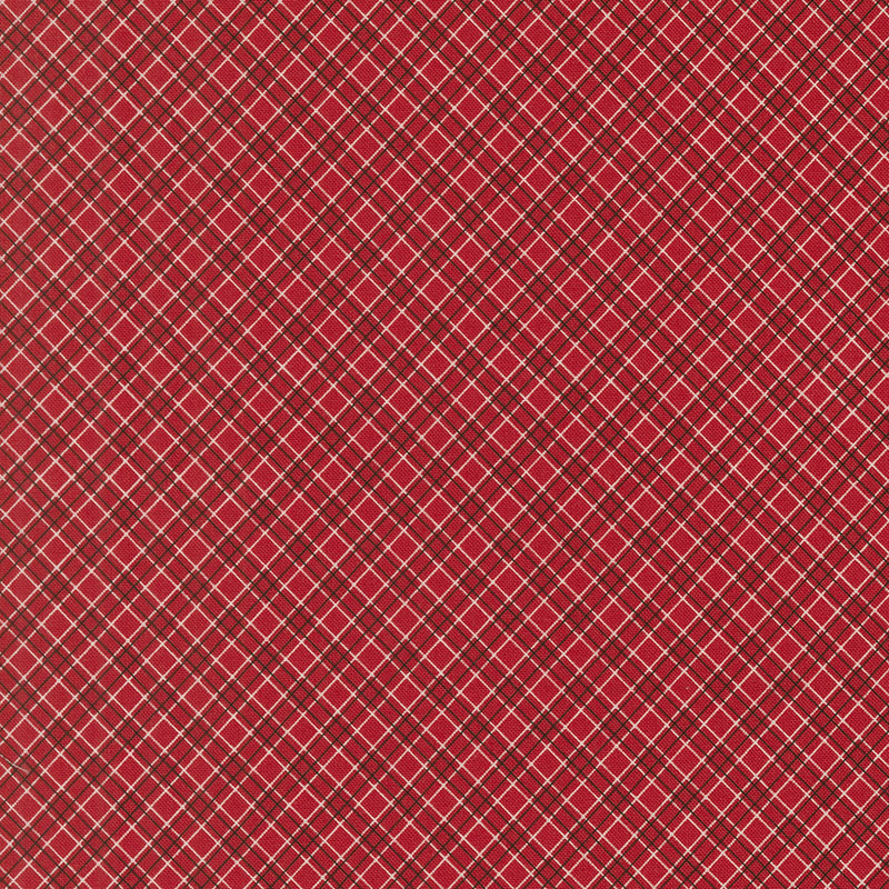 30\'s Playtime Iris\'s Garden By Linzee Mccray For Moda - Scarlet