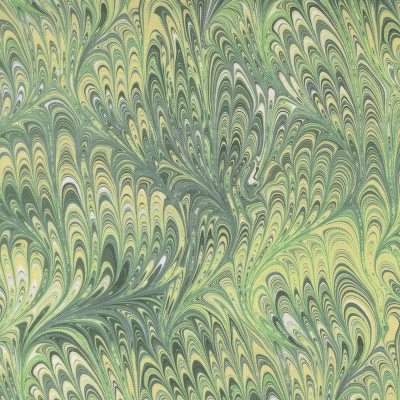 Flutterby By Janet Clare For Moda - Digital Print - Brimstone