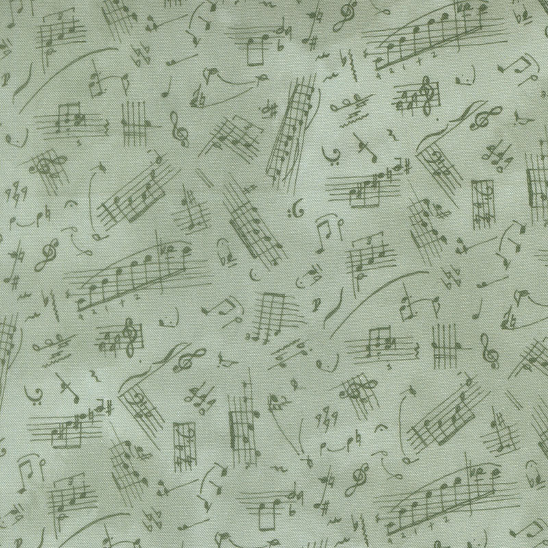 Flutterby By Janet Clare For Moda - Digital Print - Green-Hairstreak