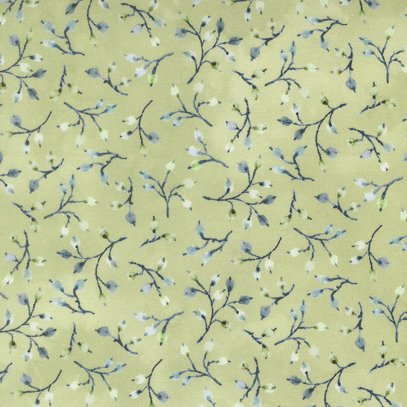 Flutterby By Janet Clare For Moda - Digital Print - Brimstone